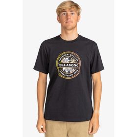 Billabong EBYZT00168 Siyah Rotor Fill Ss Erkek T-Shirt