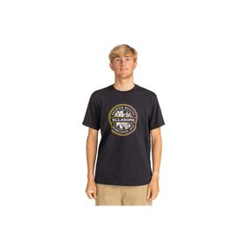 Billabong EBYZT00168 Siyah Rotor Fill Ss Erkek T-Shirt