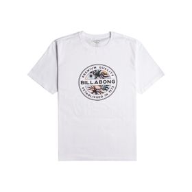 Billabong EBYZT00295 Beyaz Rotor Fill SS Erkek T-shirt