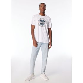 Billabong EBYZT00295 Beyaz Rotor Fill SS Erkek T-shirt
