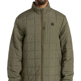 Billabong Journey Mock Neck Haki Erkek Ceket