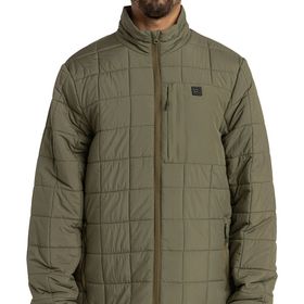 Billabong Journey Mock Neck Haki Erkek Ceket