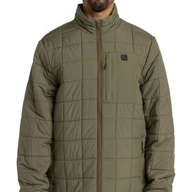 Billabong Journey Mock Neck Haki Erkek Ceket