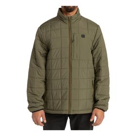 Billabong Journey Mock Neck Haki Erkek Ceket
