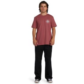 Billabong Rotor Diamond Tees Rose Dust Erkek T-shirt