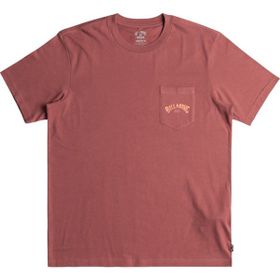 Billabong Stacked Arch Pembe Erkek T-shirt