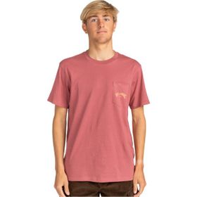 Billabong Stacked Arch Pembe Erkek T-shirt