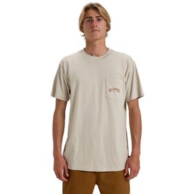 Billabong Stacked Arch PKT Kısa Kol Pembe Erkek T-shirt