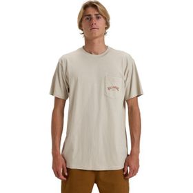 Billabong Stacked Arch PKT Kısa Kol Pembe Erkek T-shirt