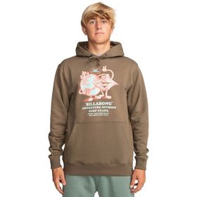 Billabong Take Care Po Kahverengi Erkek Sweatshirt