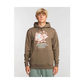 Billabong Take Care Po Kahverengi Erkek Sweatshirt