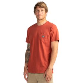 Billabong U1SS98-578 Stacked Ss Erkek Kırmızı Günlük Stil T-shirt
