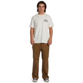 Billabong Walled Tees Off White Erkek T-shirt