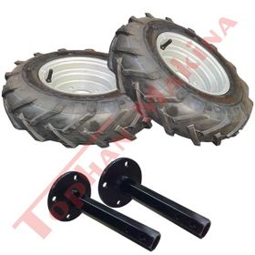 Billas BL-110 Dubleks 4.00-8 Taral Tekerlek Takımı