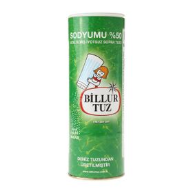 Billur Tuz 500 gr Sodyumu Azaltılmış İyotsuz Sofra Tuzu (2 adet)