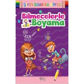 Bilmecelerle Boyama Kitabı - Şirin Boyama Serisi