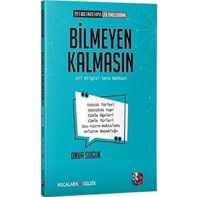 Bilmeyen Kalmasın Dil Bilgisi Soru Bankası-3D Yayınları