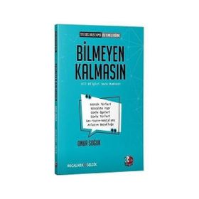 Bilmeyen Kalmasın Dil Bilgisi Soru Bankası-3D Yayınları