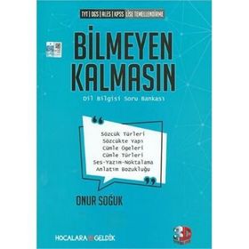 Bilmeyen Kalmasın Dil Bilgisi Soru Bankası-3D Yayınları