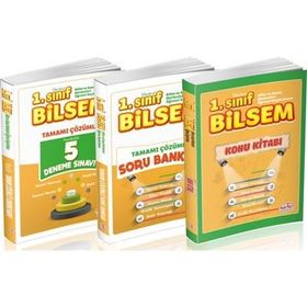 Bilsem 1. Sınıf Konu, Soru, Deneme Set-Editör Yayınları