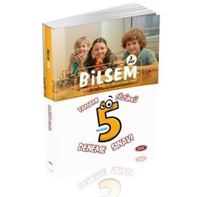 Bilsem 3. Sınıf Tamamı Çözümlü 5 Deneme Sınavı Data Yayınları
