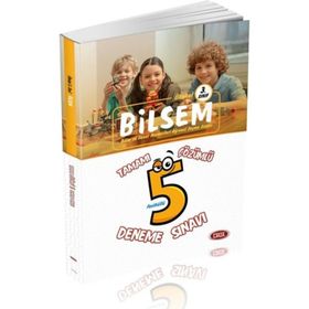 Bilsem 3. Sınıf Tamamı Çözümlü 5 Deneme Sınavı Data Yayınları