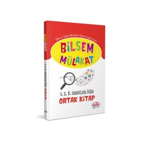 Bilsem Mülakat 1-2-3. Sınıf İçin Ortak Kitap - Editör Yayınları