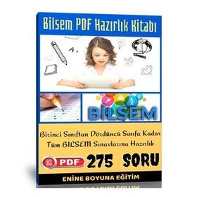 Bilsem PDF Hazırlık Kitabı 1-2-3-4. Sınıflar İçin Enine Boyuna Eğitim