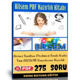 Bilsem PDF Hazırlık Kitabı 1-2-3-4. Sınıflar İçin Enine Boyuna Eğitim