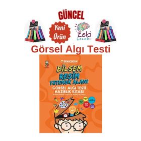 Bilsem Resim Yetenek Alanı Görsel Algı Testi Hazırlık Kitabı - Zeki Çocuk Yayınları