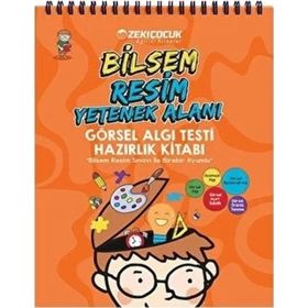 Bilsem Resim Yetenek Alanı Görsel Algı Testi Hazırlık Kitabı - Zeki Çocuk Yayınları