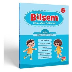 Bilsem Zeka Açan Sorular 1. Seviye Bilişsel Beceri Gelişimi - Dikkat Atölyesi Yayınları