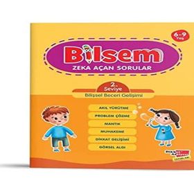 Bilsem Zeka Açan Sorular 2. Seviye Bilişsel Beceri Gelişimi - Dikkat Atölyesi Yayınları