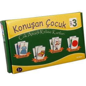 Bilteg Konuşan Çocuk Çok Amaçlı Kelime Kartları Set 3 - Kolektif
