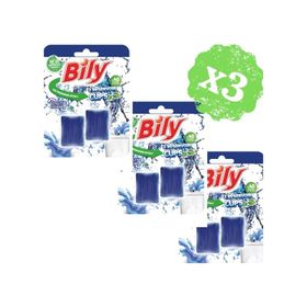 Bily 3'lü 50 gr Blok Mavi Su Wc Klozet Rezervuar (2 adet)