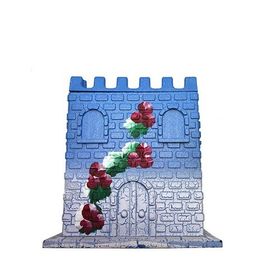 Bimbambom Kale Desenli Kare Kapaklı Küllük