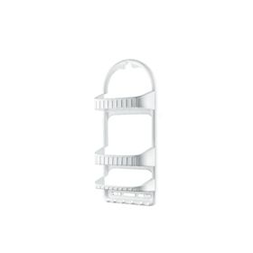 Bimbambom Plastik 3 Katlı Duşa Asılabilir Şampuanlık Shower Caddy Şampuanlık