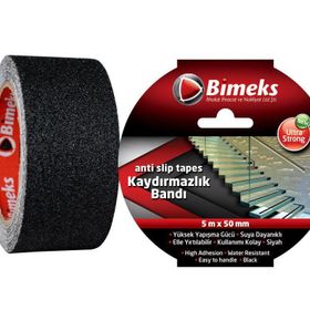 Bimeks 5 mt 50 mm Şeffaf Kaydırmazlık Bandı