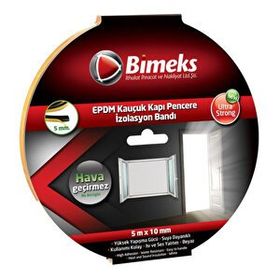 Bimeks Beyaz 5 mm Kauçuk Kapı Pencere Bandı