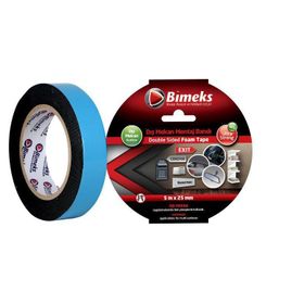 Bimeks Çift Taraflı 5 mt x 25 mm Köpük Montaj Bant