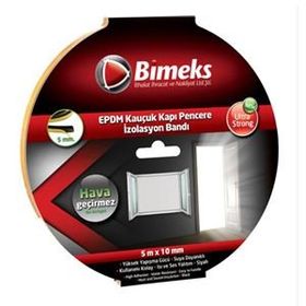 Bimeks Siyah 5 mm Kauçuk Kapı Pencere Bandı