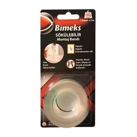 Bimeks Sökülebilir 19 mm 1 mt Montaj Bandı