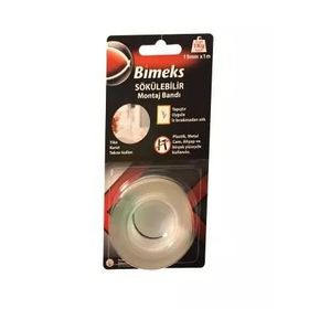Bimeks Sökülebilir 19 mm 1 mt Montaj Bandı