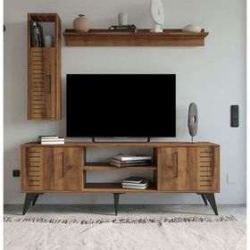 Bimossa G3520 Karla Koyu Ceviz Tv Ünitesi