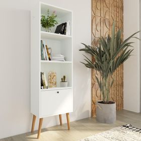 Bimossa W5010 Janus Beyaz Kitaplık
