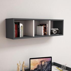 Bimossa X1030 Ceviz Reyhan Modern Duvar Rafı