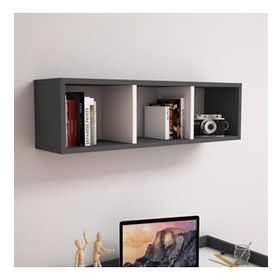 Bimossa X1030 Ceviz Reyhan Modern Duvar Rafı