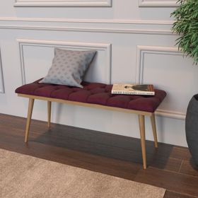 Bimossa Z2010 Arden Ahşap-Bordo Bench