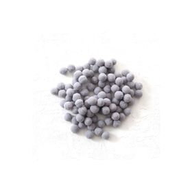 Bimotif 1.5 cm 50 Adet Gri Peluş Ponpon