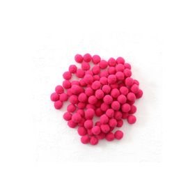 Bimotif 1.5 cm 50 Adet Koyu Pembe Peluş Ponpon